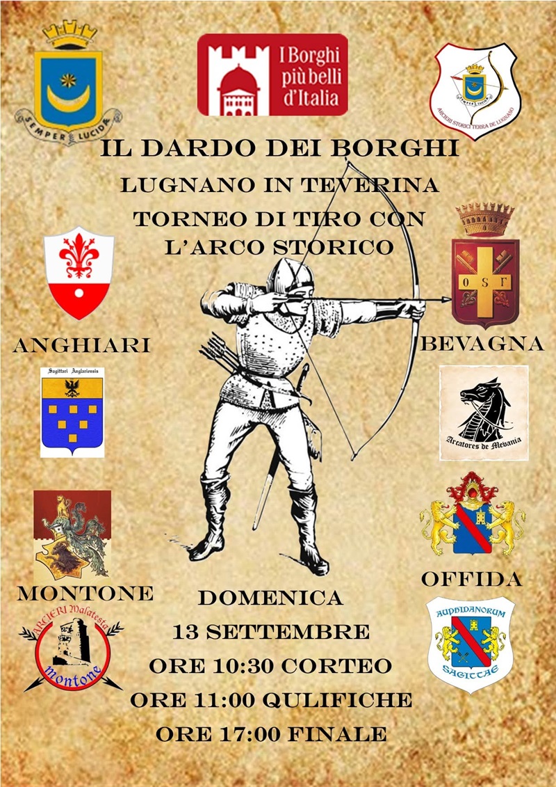 immagine notizia (ptn) Lugnano in Teverina, domenica 13 settembre il Dardo dei Borghi
